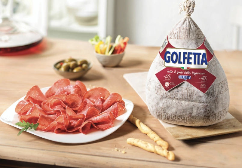 Golfetta, salame e salume iconico con una nuova ricetta magra