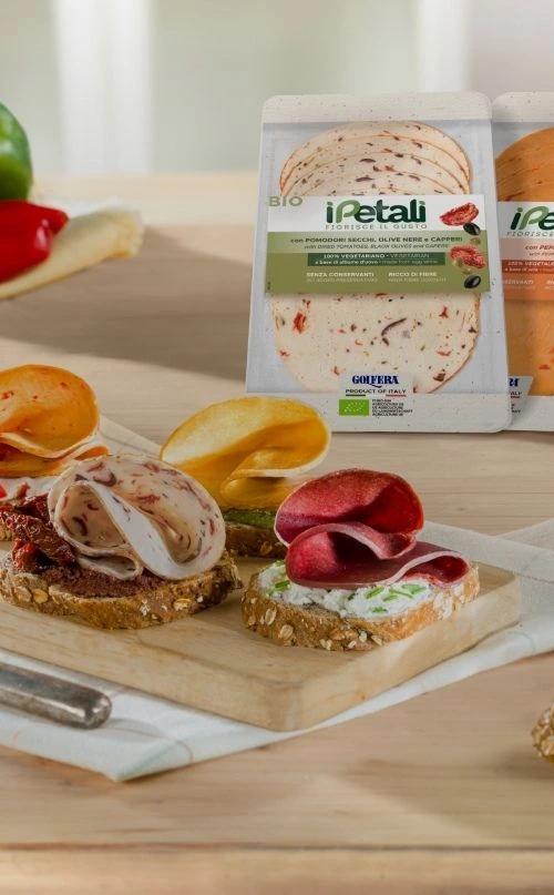 iPetali: gli affettati vegetali Golfera per un’alimentazione equilibrata e gustosa 