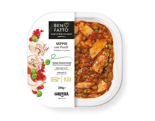 Seppia con piselli
