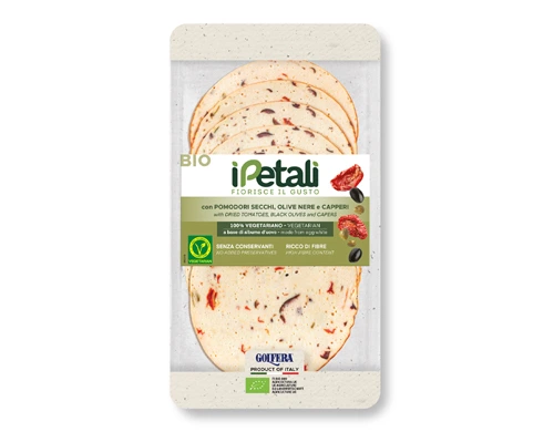 iPetali con Pomodori secchi, Olive nere e Capperi